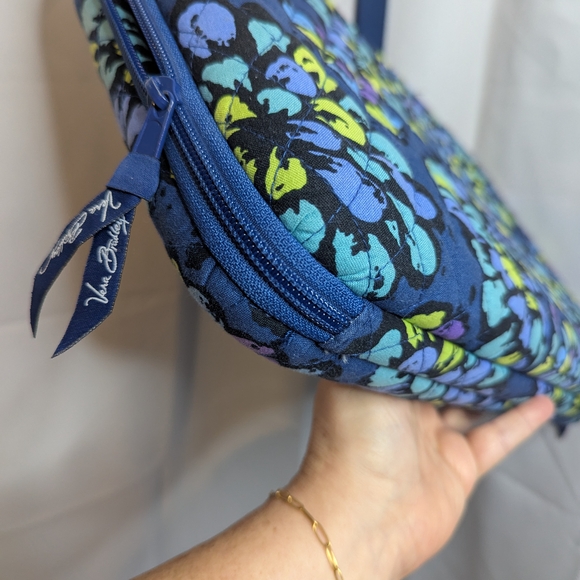 Vera Bradley Floral Quilted Laptop Bag - Picture 5 of 11